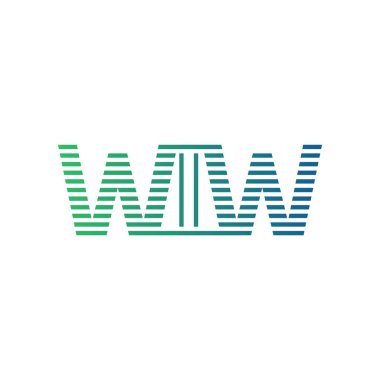 Modern WIW Logo Tasarımı. Harf WIW İşletme Kimliği Minimalist, Profesyonel ve Çok Yönlü Markalaştırma Simgesi