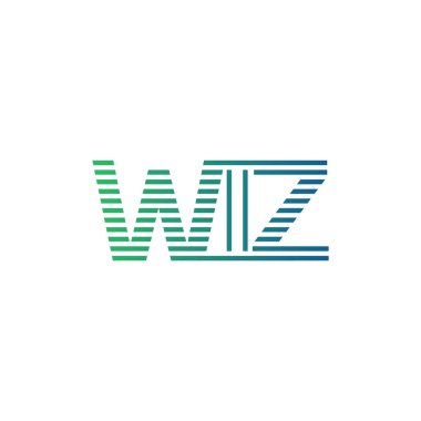 Modern WIZ Logo Tasarımı. İş Kimliği için WIZ Minimalist, Profesyonel ve Çok Yönlü Markalaştırma Simgesi
