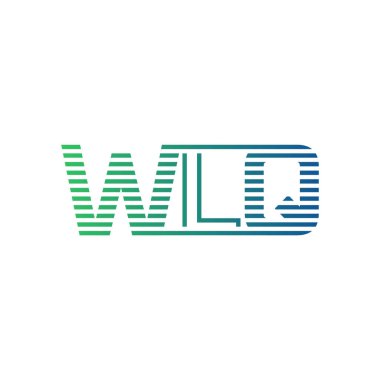 Modern WLQ Logo Tasarımı. İş Kimliği için WLQ Minimalist, Profesyonel ve Çok Yönlü Markalaştırma Simgesi
