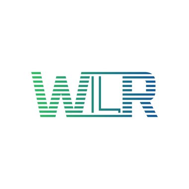Modern WLR Logo Tasarımı. İş Kimliği için WLR Minimalist, Profesyonel ve Çok Yönlü Marka Simgesi