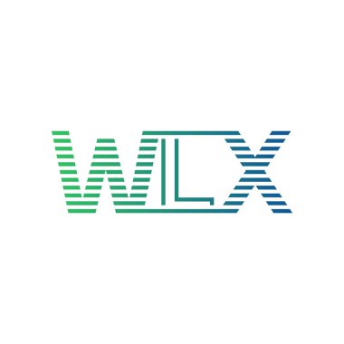 Modern WLX Logo Tasarımı. İş Kimliği için WLX Minimalist, Profesyonel ve Çok Yönlü Markalaştırma Simgesi