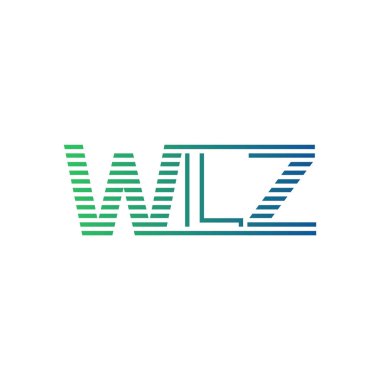 Modern WLZ Logo Tasarımı. İş Kimliği için WLZ Minimalist, Profesyonel ve Çok Yönlü Markalaştırma Simgesi
