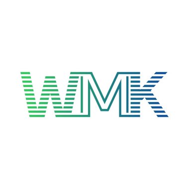Modern WMK Logo Tasarımı. İş Kimliği için WMK Minimalist, Profesyonel ve Çok Yönlü Marka Simgesi