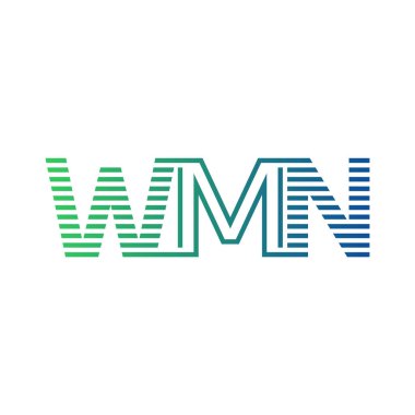 Modern WMN Logo Tasarımı. İş Kimliği için WMN Minimalist, Profesyonel ve Çok Yönlü Markalaştırma Simgesi