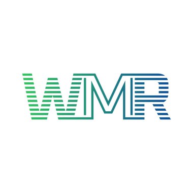 Modern WMR Logo Tasarımı. Harf WMR İş Kimliği Minimalist, Profesyonel ve Çok Yönlü Markalaştırma Simgesi