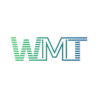 Modern WMT Logo Tasarımı. İş Kimliği için WMT Minimalist, Profesyonel ve Çok Yönlü Markalaştırma Simgesi