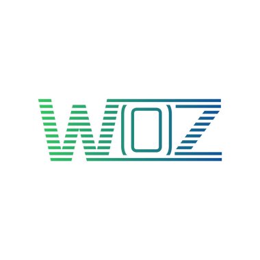 Modern WOZ Logo Design. Letter WOZ Minimalist, Professional, and Versatile Branding Icon for Business Identity clipart