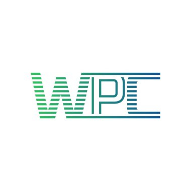 Modern WPC Logo Tasarımı. İş Kimliği için WPC Minimalist, Profesyonel ve Çok Yönlü Markalaştırma Simgesi