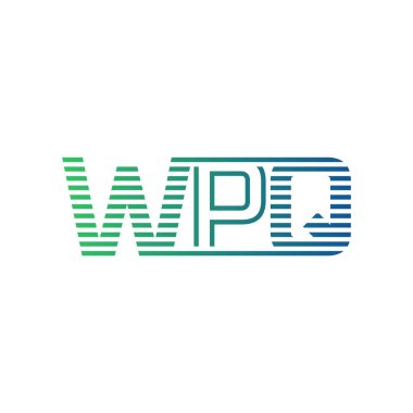 Modern WPQ Logo Tasarımı. İş Kimliği için WPQ Minimalist, Profesyonel ve Çok Yönlü Markalaştırma Simgesi