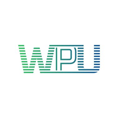 Modern WPU Logo Tasarımı. İş Kimliği için WPU Minimalist, Profesyonel ve Çok Yönlü Markalaştırma Simgesi