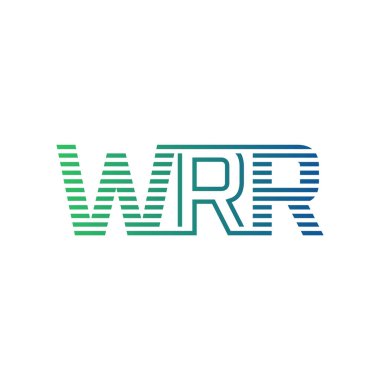 Modern WRR Logo Tasarımı. Harf WRR İşletme Kimliği Minimalist, Profesyonel ve Çok Yönlü Markalaştırma Simgesi