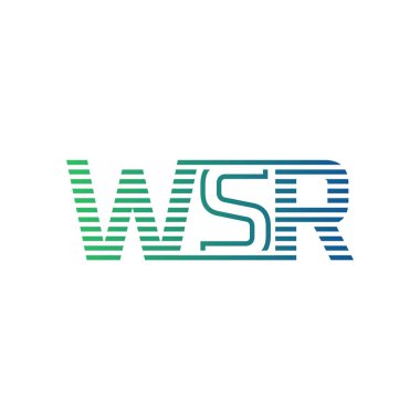 Modern WSR Logo Design. Letter WSR Minimalist, Professional, and Versatile Branding Icon for Business Identity clipart