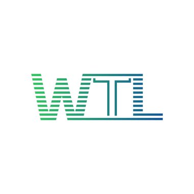 Modern WTL Logo Tasarımı. WTL Minimalist, Profesyonel ve Çok Yönlü İşletme Kimliği Simgesi
