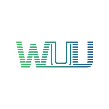 Modern WUU Logo Tasarımı. Harf WUU İş Kimliği Minimalist, Profesyonel ve Çok Yönlü Marka Simgesi