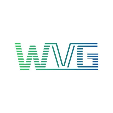 Modern WVG Logo Tasarımı. İş Kimliği için WVG Minimalist, Profesyonel ve Çok Yönlü Markalaştırma Simgesi
