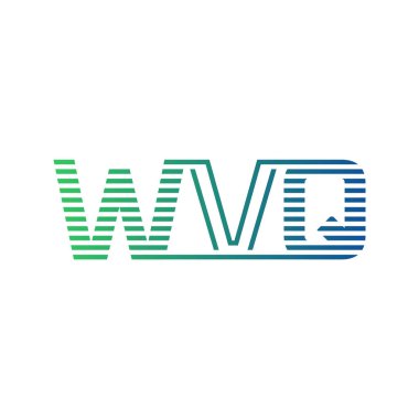 Modern WVQ Logo Tasarımı. İş Kimliği için WVQ Minimalist, Profesyonel ve Çok Yönlü Markalaştırma Simgesi