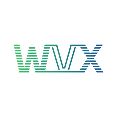 Modern WVX Logo Tasarımı. İş Kimliği için WVX Minimalist, Profesyonel ve Çok Yönlü Markalaştırma Simgesi
