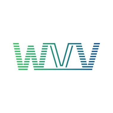 Modern WVV Logo Tasarımı. İş Kimliği için WVV Minimalist, Profesyonel ve Çok Yönlü Markalaştırma Simgesi