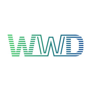 Modern WWD Logo Tasarımı. İş Kimliği için WWD Minimalist, Profesyonel ve Çok Yönlü Markalaştırma Simgesi