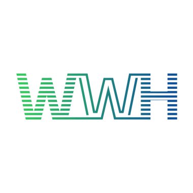 Modern WWH Logo Tasarımı. WWH Minimalist, Profesyonel ve Çok Yönlü İşletme Kimliği Simgesi