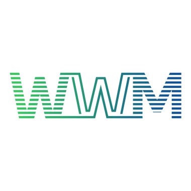 Modern WWM Logo Tasarımı. İş Kimliği için WWM Minimalist, Profesyonel ve Çok Yönlü Markalaştırma Simgesi
