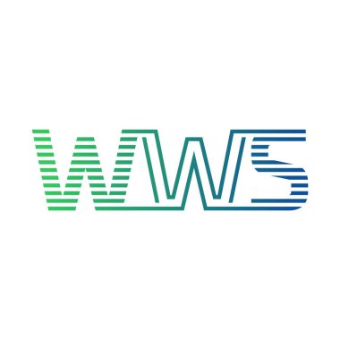 Modern WWS Logo Tasarımı. WWS Minimalist, Profesyonel ve Çok Yönlü İşletme Kimliği Simgesi