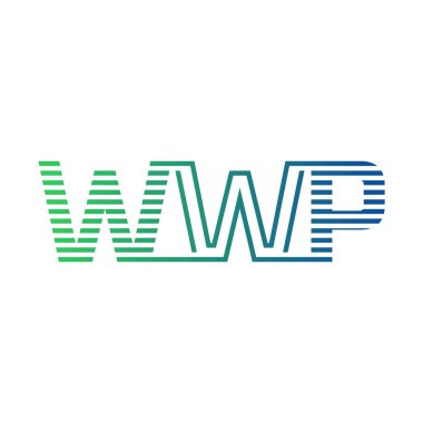 Modern WWP Logo Tasarımı. İş Kimliği için WWP Minimalist, Profesyonel ve Çok Yönlü Markalaştırma Simgesi