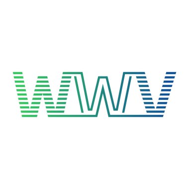 Modern WWV Logo Tasarımı. WWV Minimalist, Profesyonel ve Çok Yönlü İşletme Kimliği Simgesi