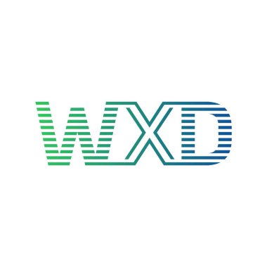 Modern WXD Logo Tasarımı. İş Kimliği için WXD Minimalist, Profesyonel ve Çok Yönlü Markalaştırma Simgesi