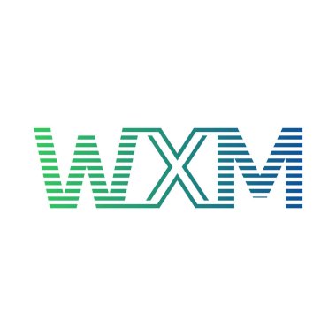 Modern WXM Logo Tasarımı. İş Kimliği İçin WXM Minimalist, Profesyonel ve Çok Yönlü Markalaştırma Simgesi
