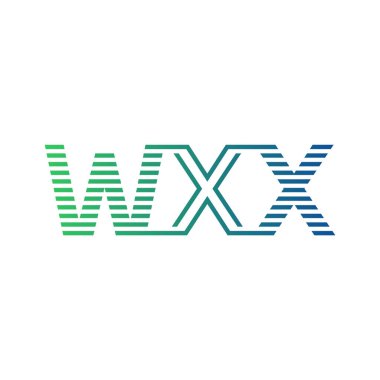 Modern WXX Logo Tasarımı. İş Kimliği için WXX Minimalist, Profesyonel ve Çok Yönlü Markalaştırma Simgesi