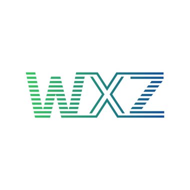Modern WXZ Logo Tasarımı. İş Kimliği için WXZ Minimalist, Profesyonel ve Çok Yönlü Markalaştırma Simgesi