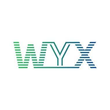 Modern WYX Logo Tasarımı. İş Kimliği için WYX Minimalist, Profesyonel ve Çok Yönlü Markalaştırma Simgesi