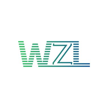 Modern WZL Logo Tasarımı. İş Kimliği için WZL Minimalist, Profesyonel ve Çok Yönlü Markalaştırma Simgesi