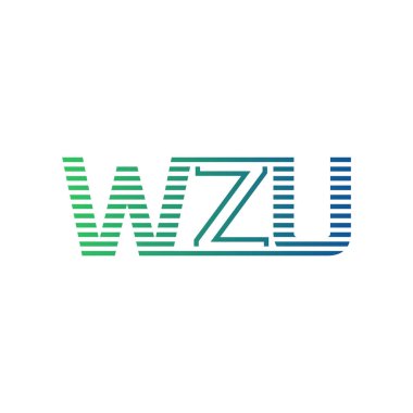 Modern WZU Logo Tasarımı. WZU Minimalist, Profesyonel ve Çok Yönlü İşletme Kimliği Simgesi