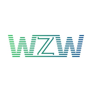 Modern WZW Logo Tasarımı. İş Kimliği için WZW Minimalist, Profesyonel ve Çok Yönlü Markalaştırma Simgesi