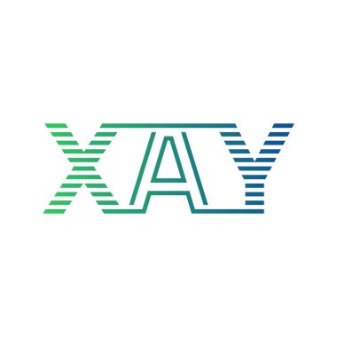 Modern XAY Logo Tasarımı. XAY Minimalist, Profesyonel ve Çok Yönlü İşletme Kimliği Simgesi
