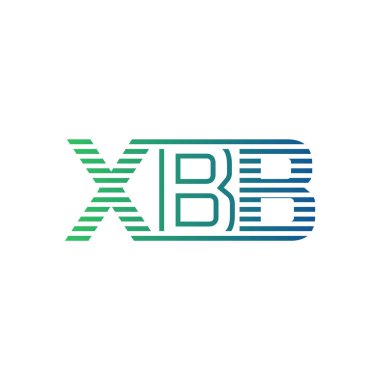 Modern XBB Logo Design. Letter XBB Minimalist, Professional, and Versatile Branding Icon for Business Identity clipart