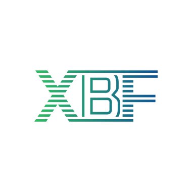 Modern XBF Logo Tasarımı. XBF Minimalist, Profesyonel ve Çok Yönlü İşletme Kimliği Simgesi
