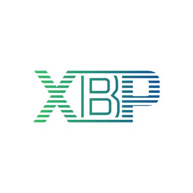 Modern XBP Logo Tasarımı. XBP Minimalist, Profesyonel ve İş Kimliği için Çok Yönlü Markalaştırma Simgesi