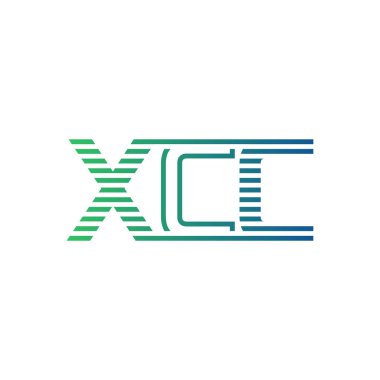 Modern XCC Logo Tasarımı. XCC İşletme Kimliği İçin Minimalist, Profesyonel ve Çok Yönlü Markalaştırma Simgesi