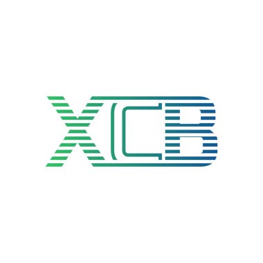 Modern XCB Logo Tasarımı. XCB Minimalist, Profesyonel ve Çok Yönlü İşletme Kimliği Simgesi