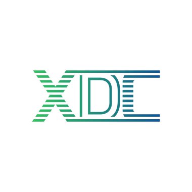 Modern XDC Logo Tasarımı. XDC Minimalist, Profesyonel ve Çok Yönlü İşletme Kimliği Simgesi