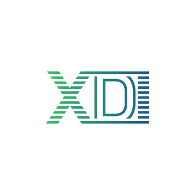 Modern XDI Logo Tasarımı. XDI Minimalist, Profesyonel ve Çok Yönlü İşletme Kimliği Simgesi