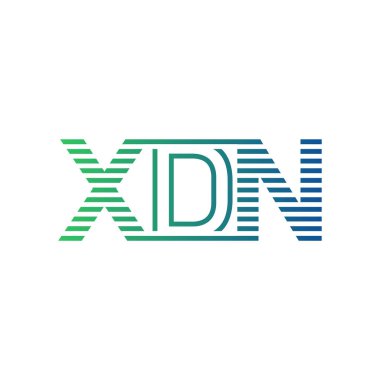 Modern XDN Logo Tasarımı. XDN Minimalist, Profesyonel ve Çok Yönlü İşletme Kimliği Simgesi
