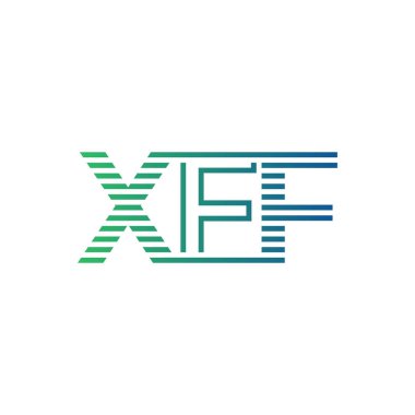 Modern XFF Logo Tasarımı. XFF Minimalist, Profesyonel ve Çok Yönlü İşletme Kimliği Simgesi