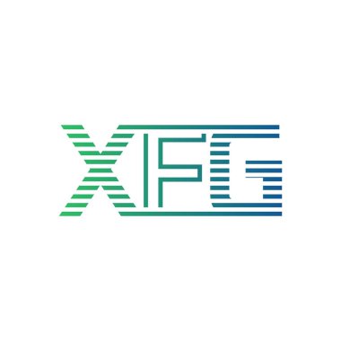 Modern XFG Logo Tasarımı. XFG Minimalist, Profesyonel ve Çok Yönlü İşletme Kimliği Simgesi