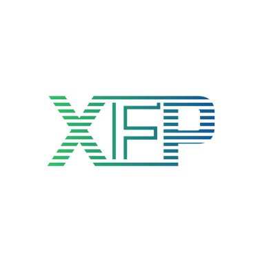 Modern XFP Logo Tasarımı. XFP Minimalist, Profesyonel ve Çok Yönlü İşletme Kimliği Simgesi