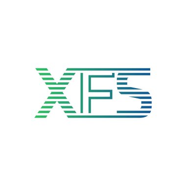 Modern XFS Logo Tasarımı. XFS Minimalist, Profesyonel ve Çok Yönlü İşletme Kimliği Simgesi