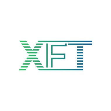 Modern XFT Logo Tasarımı. XFT Minimalist, Profesyonel ve Çok Yönlü İşletme Kimliği Simgesi